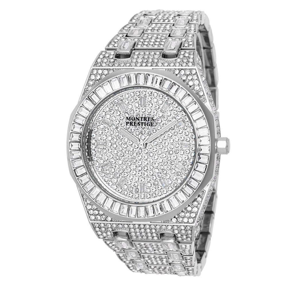 INVICTA Montres Prestige Lady 42mm Metal Steel White dial PC21S Quart